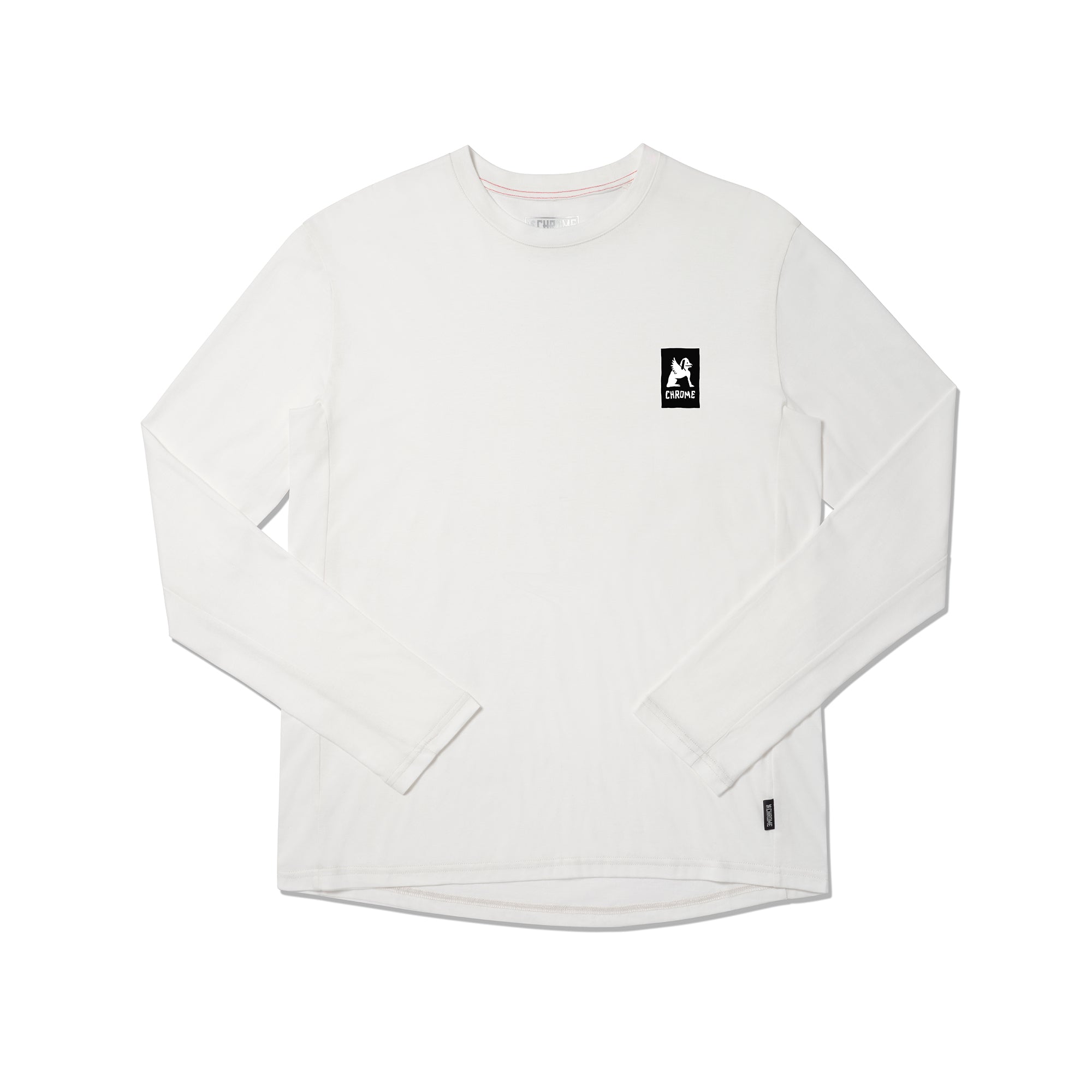 Men's Garbage Party Long Sleeve Tee in white #color_white
