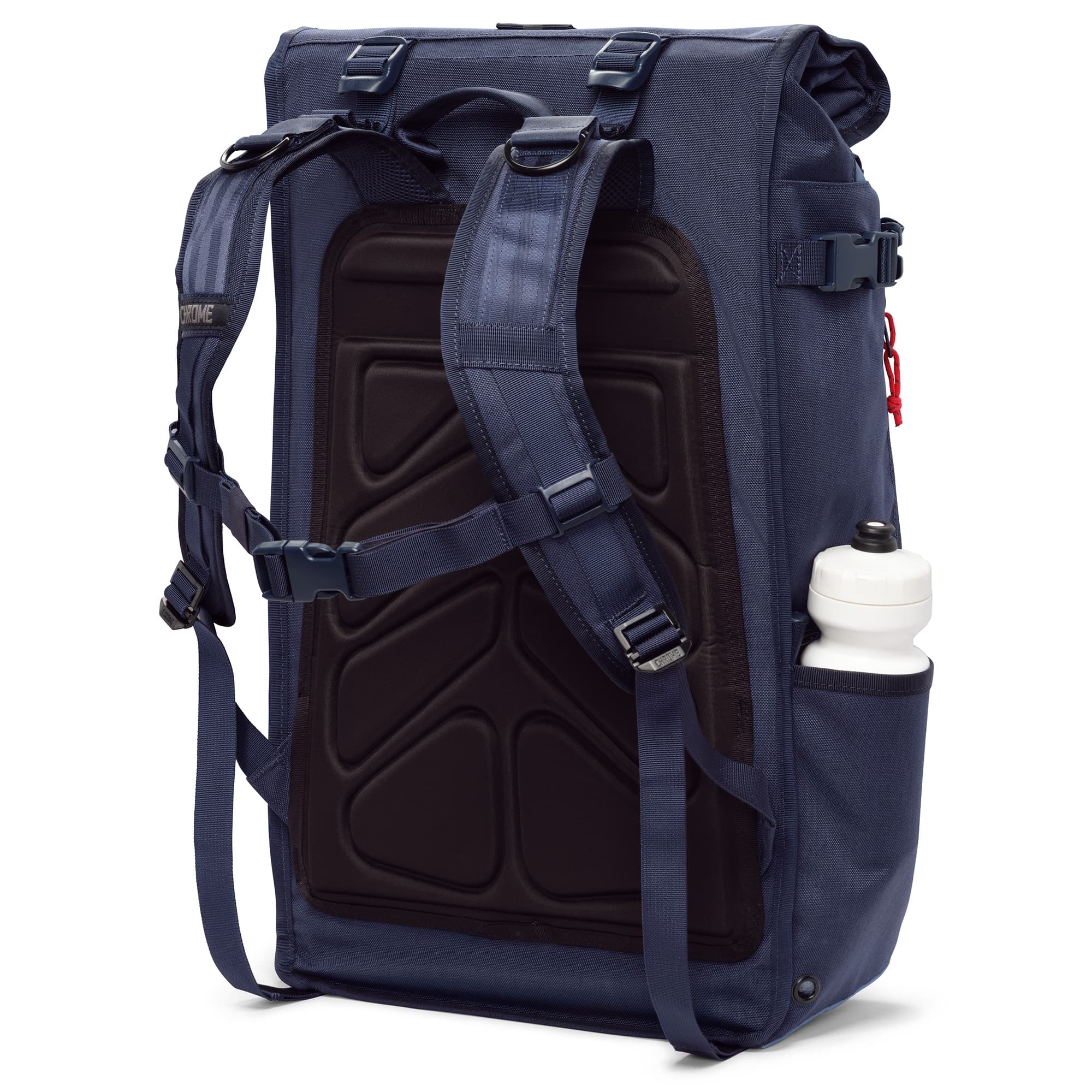 Navy Barrage Freight Backpack harness #color_navy tritone