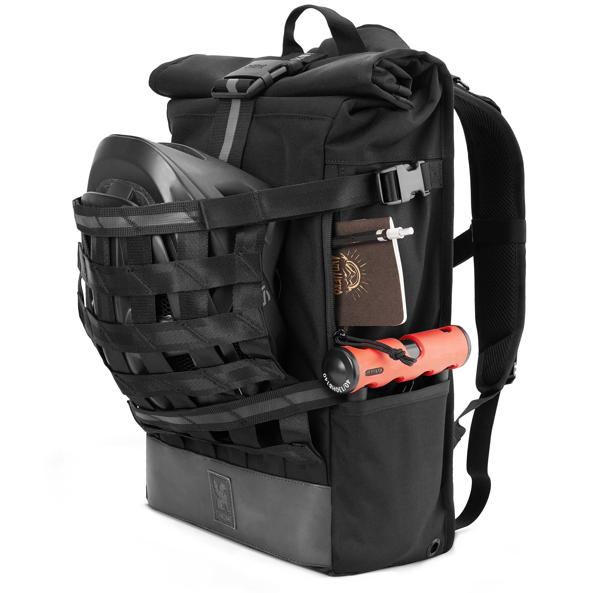 Reflective Barrage Cargo Backpack cargo detail #color_night